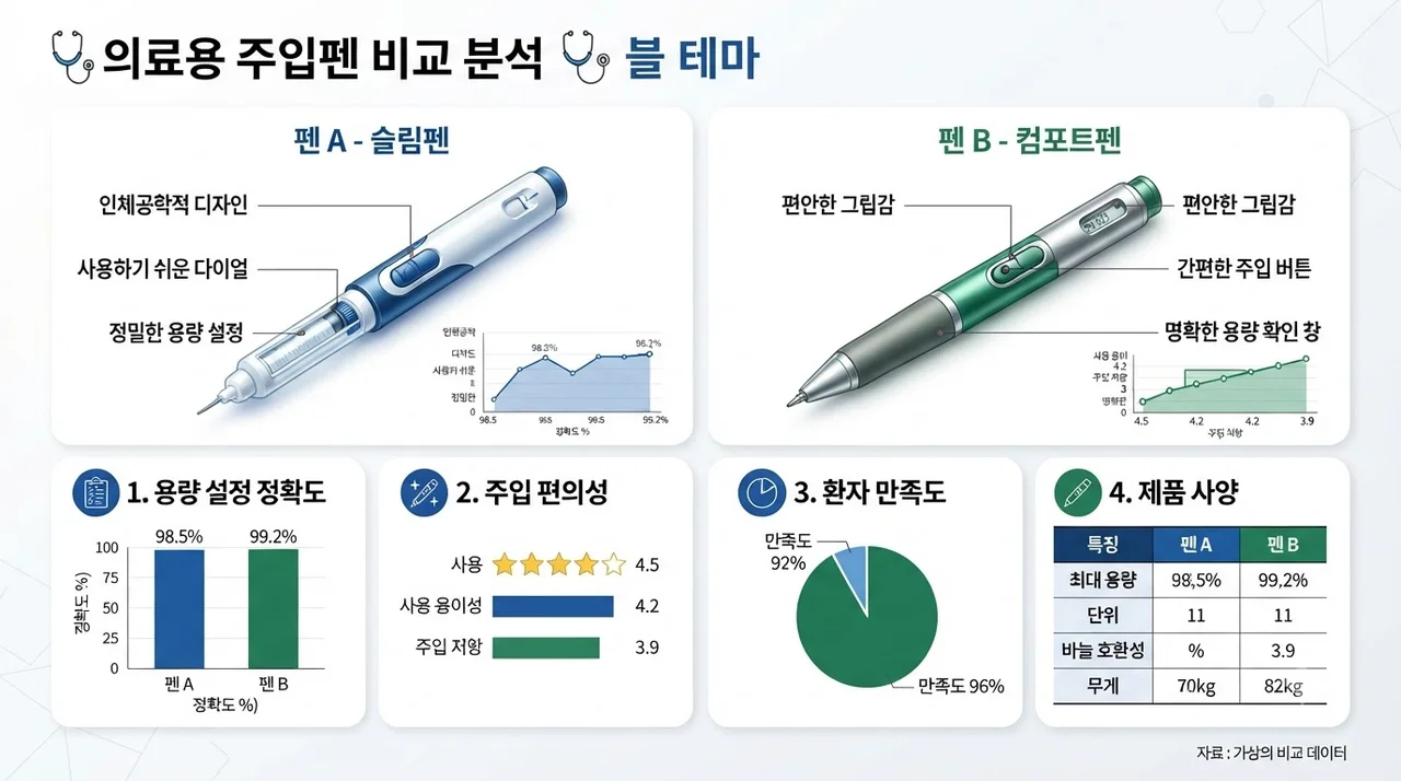 에페 vs 위고비 vs 삭센다, 한눈에 비교하기